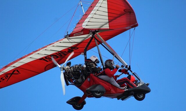 Jak wygląda lot motolotnią?